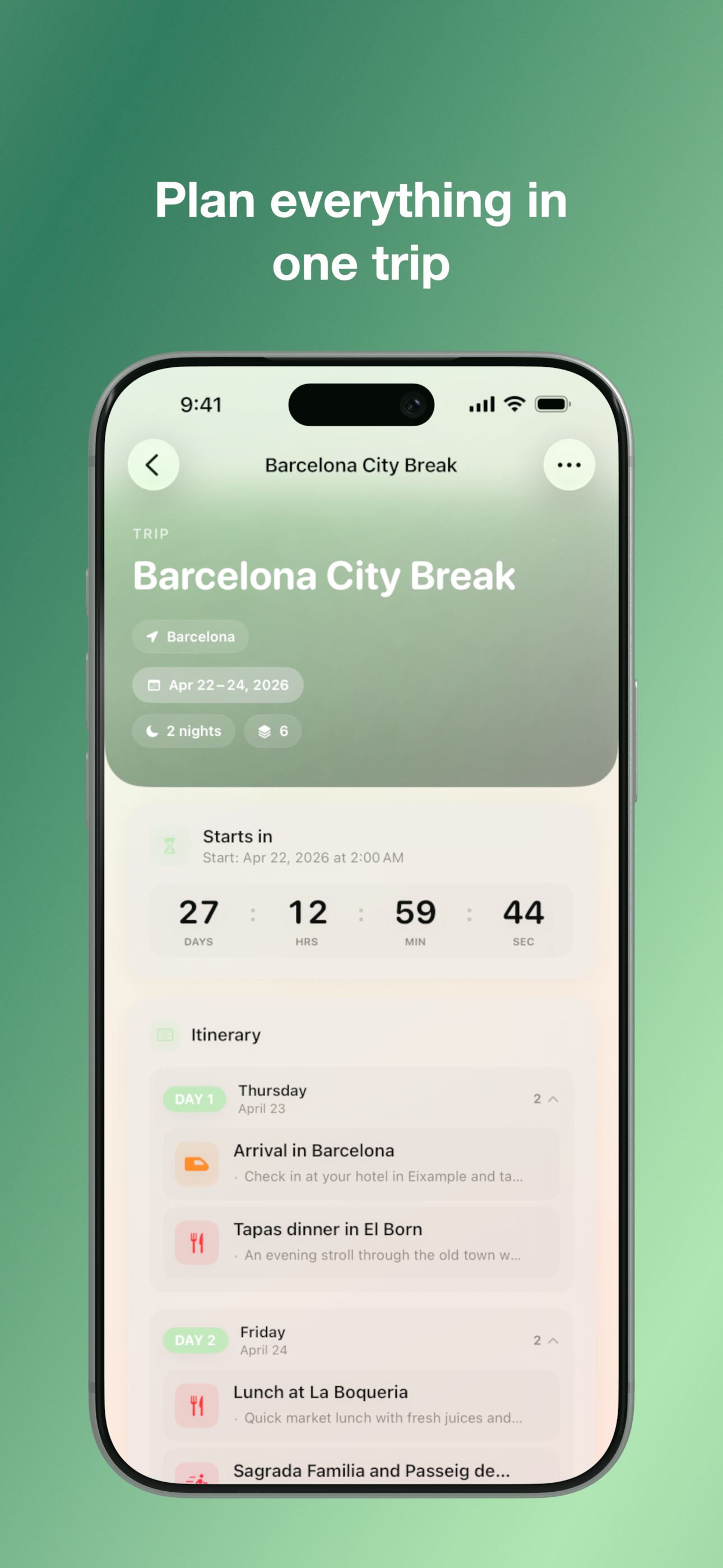 Plan a trip
