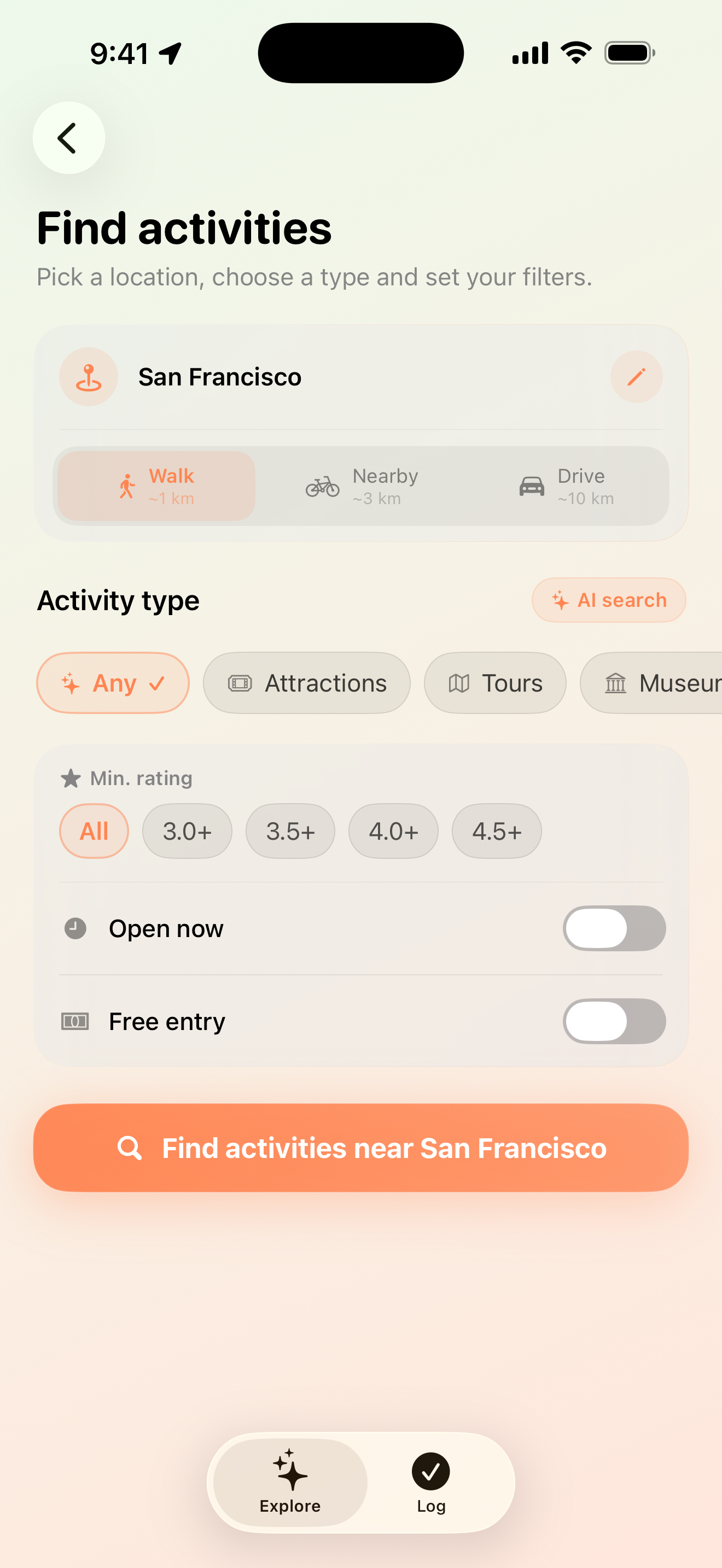Maveon activity search